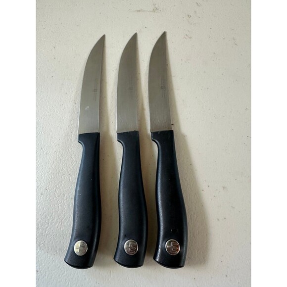 Wusthof Silverpoint Replacement Steak Knives Set Of 3 - Picture 1 of 4
